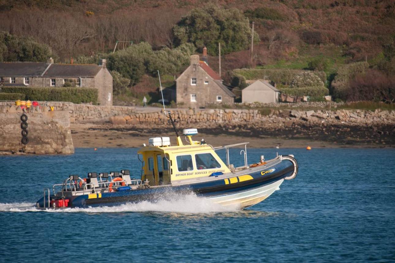 scilly travel boat
